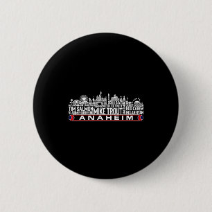 Badge Rond 5 Cm Équipe de baseball de Los Angeles Légendes de tous