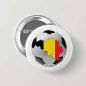Badge Rond 5 Cm Équipe de Belgique (Devant & derrière)