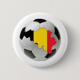 Badge Rond 5 Cm Équipe de Belgique
