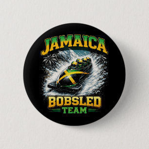 Badge Rond 5 Cm Équipe de bobsleigh de Jamaïque