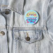 Badge Rond 5 Cm Équipe de croisière (En situation)