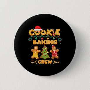 Badge Rond 5 Cm Équipe de cuisson des cookies Équipe de rapprochem