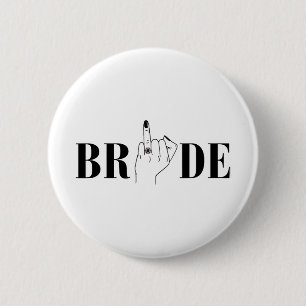 Badge Rond 5 Cm Équipe de demoiselle d'honneur de mariage de marié