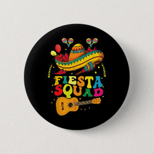 Badge Rond 5 Cm Équipe de fête Cinco De Mayo Mexicain 