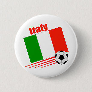 Badge Rond 5 Cm Équipe de football de l'Italie