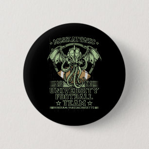 Badge Rond 5 Cm Équipe de football de l'Université Miskatonic 1690