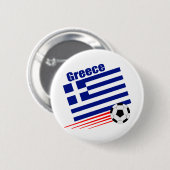 Badge Rond 5 Cm Équipe de football grecque (Devant & derrière)