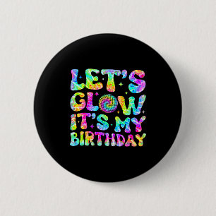 Badge Rond 5 Cm Équipe de groupe de fête lumineuse des années 80 l