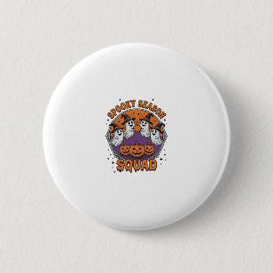Badge Rond 5 Cm Équipe de la saison effrayante T-shirt Halloween f