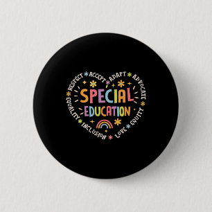 Badge Rond 5 Cm Équipe de l'enseignement spécialisé Équipe de rêve