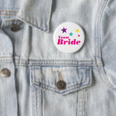Badge Rond 5 Cm Équipe de mariée (En situation)
