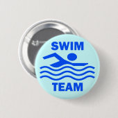 BADGE ROND 5 CM ÉQUIPE DE NATATION (Devant & derrière)