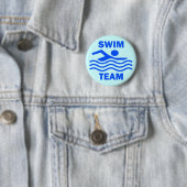 BADGE ROND 5 CM ÉQUIPE DE NATATION (En situation)