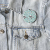 Badge Rond 5 Cm Équipe de père Noël (En situation)