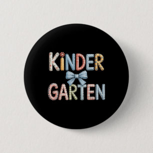 Badge Rond 5 Cm Équipe de professeur de maternelle prépa Arc Retou