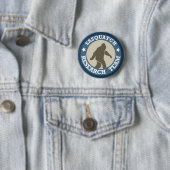 Badge Rond 5 Cm Équipe de recherche de Sasquatch (En situation)