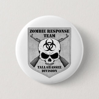 Badge Rond 5 Cm Équipe de réponse de zombi : District de