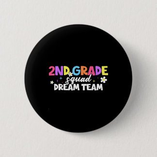 Badge Rond 5 Cm Équipe de rêve de 2e année Professeur Élève Ck à S