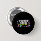 Badge Rond 5 Cm Équipe de rêve de 4e année Professeur de musique d (Devant & derrière)