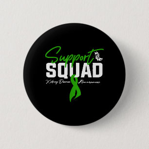 Badge Rond 5 Cm Équipe de soutien Mois de la sensibilisation à la