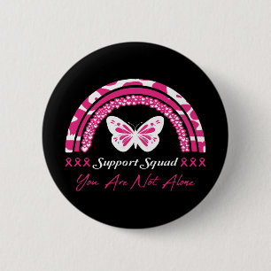 Badge Rond 5 Cm Équipe de soutien Vous n'êtes pas seul
