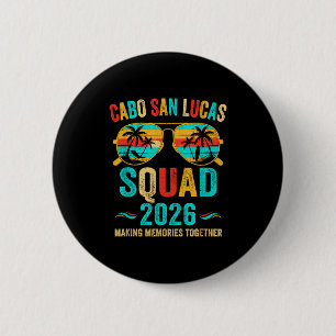Badge Rond 5 Cm Équipe de vacances à Cabo San Lucas Design