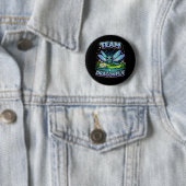 Badge Rond 5 Cm Équipe Dragonfly (En situation)