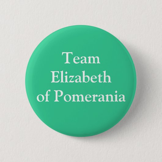 Badge Rond 5 Cm Équipe Elizabeth de Poméranie (Devant)