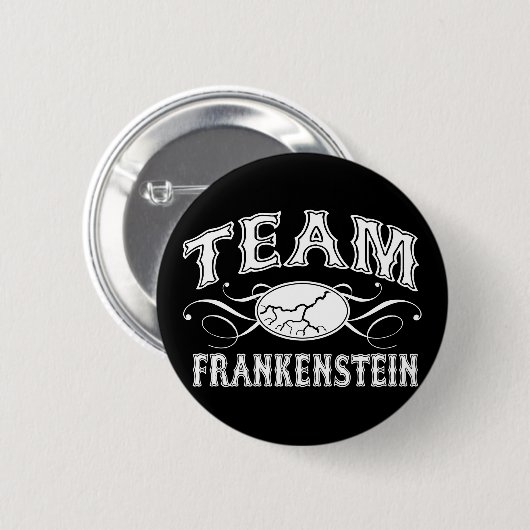 Badge Rond 5 Cm Équipe Frankenstein (Devant & derrière)