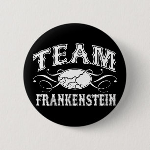 Badge Rond 5 Cm Équipe Frankenstein