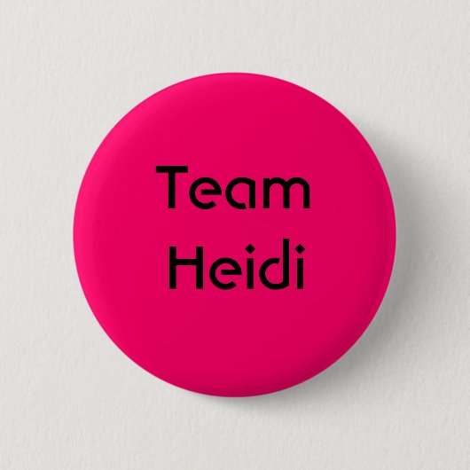 Badge Rond 5 Cm Équipe Heidi (Devant)
