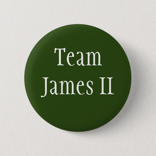 Badge Rond 5 Cm Équipe James II (Devant)