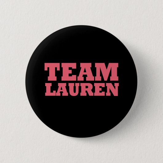 Badge Rond 5 Cm Équipe Lauren (Devant)