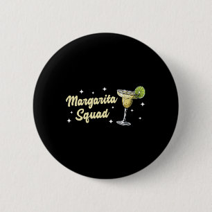 Badge Rond 5 Cm Équipe Margarita Adultes Hommes Et Femmes Cinco De
