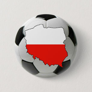 Badge Rond 5 Cm Équipe nationale de la Pologne