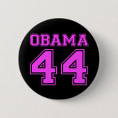 Badge Rond 5 Cm équipe obama (Devant)