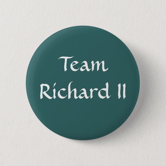 Badge Rond 5 Cm Équipe Richard II (Devant)