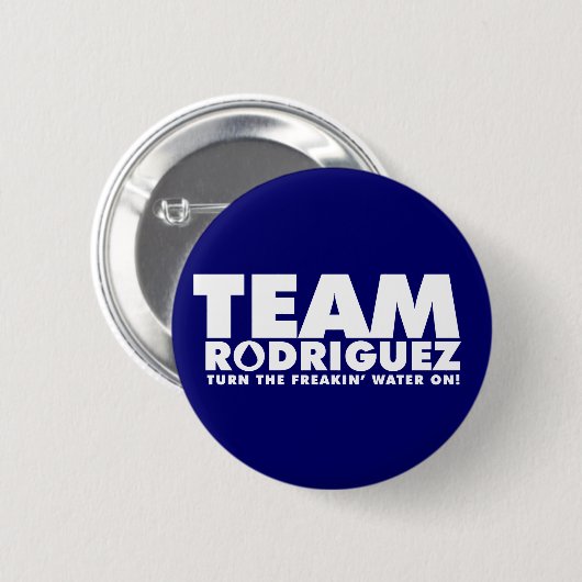 BADGE ROND 5 CM ÉQUIPE RODRIGUEZ (Devant & derrière)