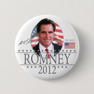 Badge Rond 5 Cm Équipe Romney en 2012