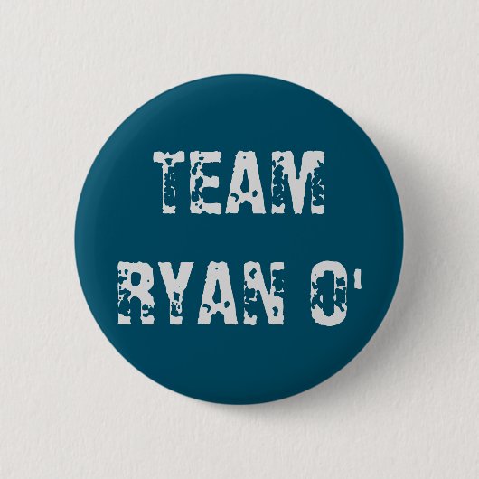 Badge Rond 5 Cm Équipe Ryan O' (Devant)