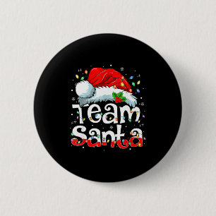 Badge Rond 5 Cm Équipe Santa Christmas Squad Pyjamas Famille Assor