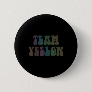 Badge Rond 5 Cm Équipe super Jaune de guerre Jeu 60s Go Summer Cam