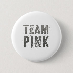 Badge Rond 5 Cm Équipe vintage Pink Summer Camp War Jeu Sport Colo