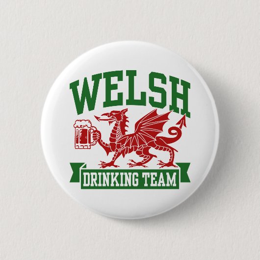 Badge Rond 5 Cm Équipe Welsh (Devant)