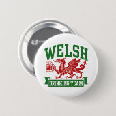 Badge Rond 5 Cm Équipe Welsh (Devant & derrière)