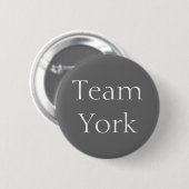 Badge Rond 5 Cm Équipe York (Devant & derrière)
