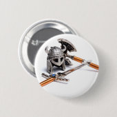 Badge Rond 5 Cm Équipement de Viking (Devant & derrière)