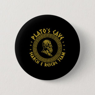 Badge Rond 5 Cm Équipes de recherche et de sauvetage de la grotte