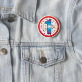 Badge Rond 5 Cm ęr Anniversaire v2 (En situation)