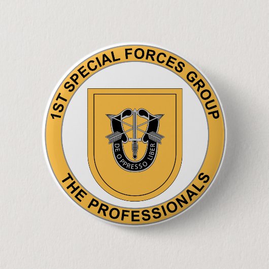 Badge Rond 5 Cm ęr Groupe de forces spéciales (Devant)